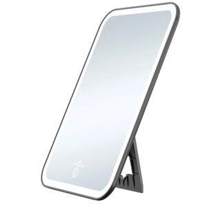 Icon Travel LED Makeup Mirror Black